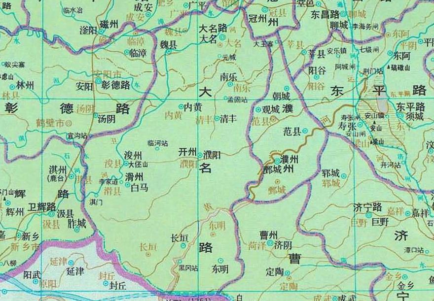 濮陽最新地圖，城市發(fā)展與地理變遷的見證者